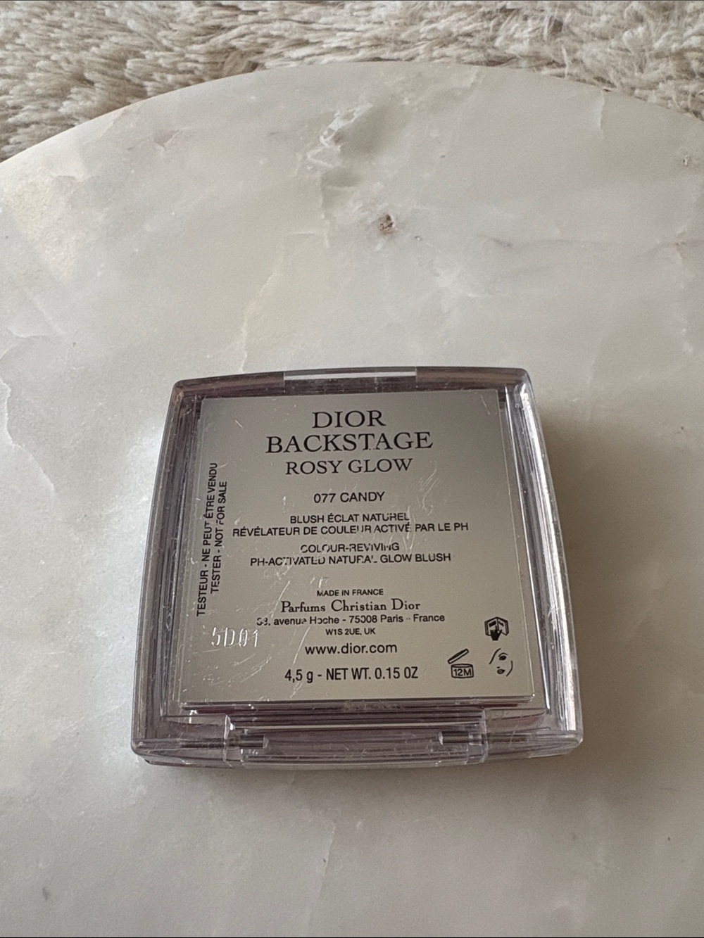 Dior Backstage 077 CANDY Blush - Picture 2 of 3